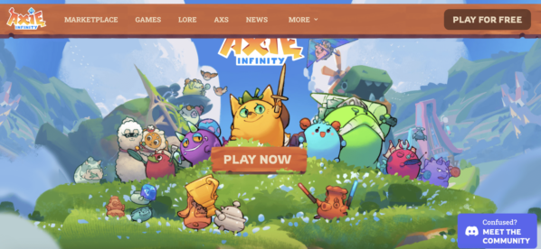 Игра Axie Infinity работает на блокчейне Ronin